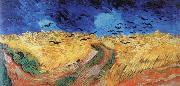 Vincent Van Gogh, wheat field with crows